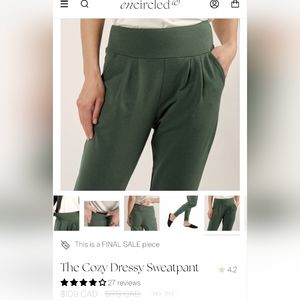 Encircled Dressy Sweatpants Work Wear